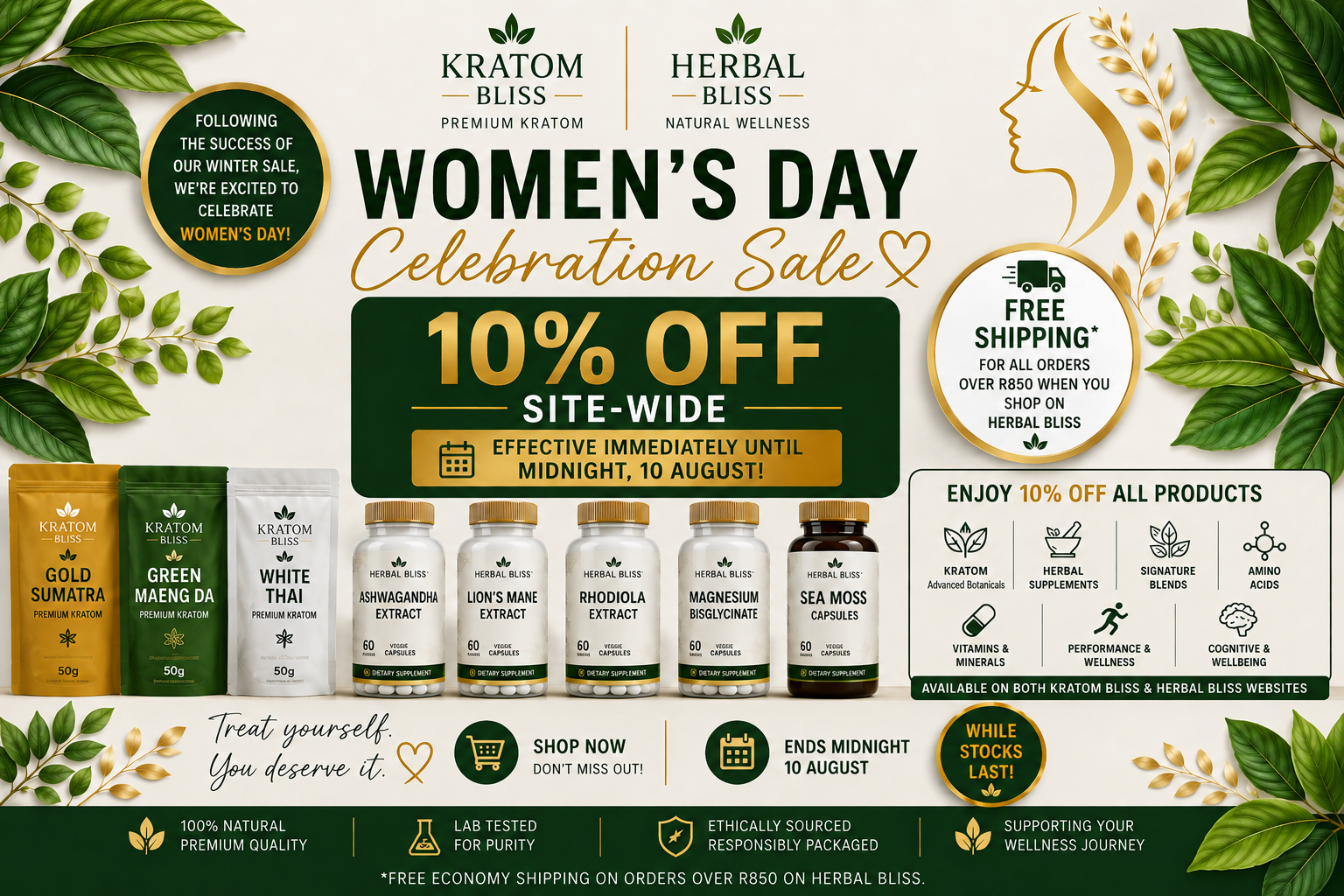 Women's Day Wellness Sale